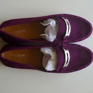 Coach Olympia Suede Plum - Style No : Q7215 A9074 - Size 11 M